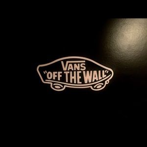 VANS Authentic “Off The Wall” Black+White Sticker